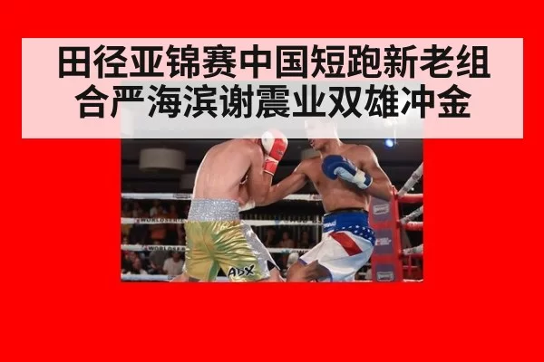 田径亚锦赛中国短跑新老组合严海滨谢震业双雄冲金